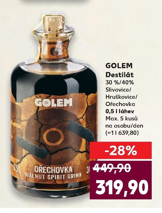 GOLEM Destilát