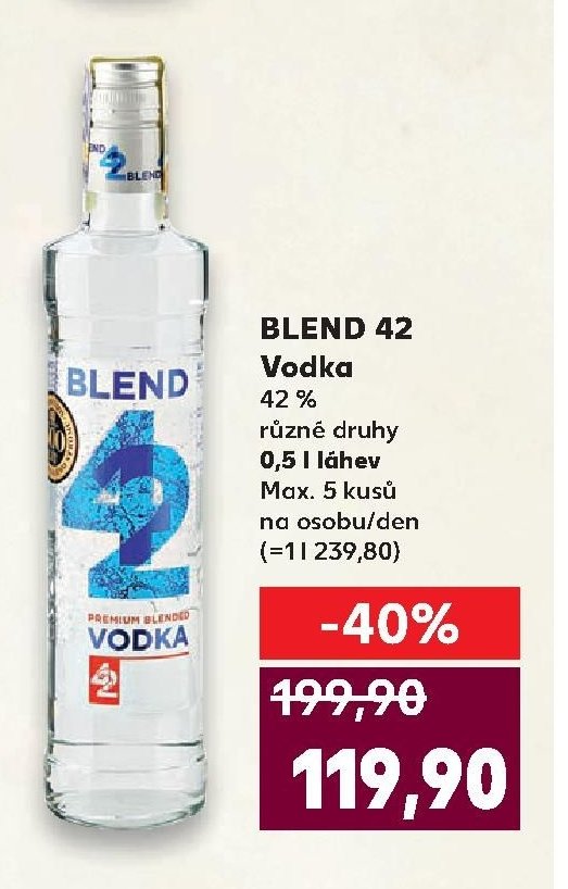 BLEND 42 Vodka