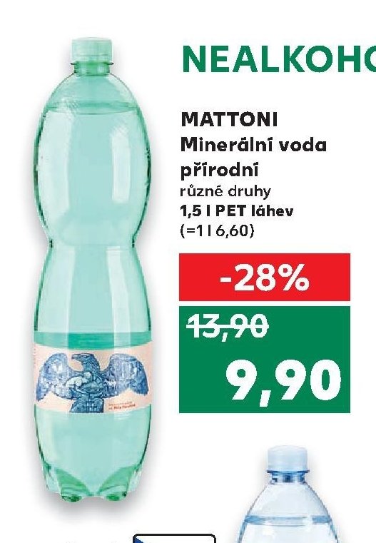 MATTONI Minerální voda přírodní