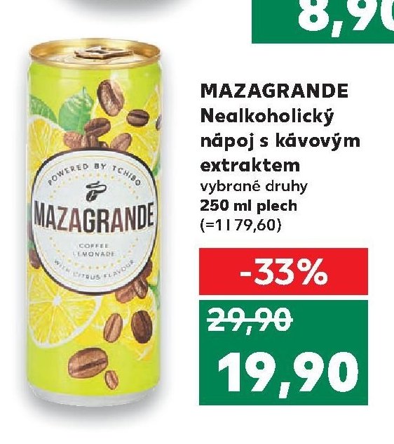 MAZAGRANDE Nealkoholický nápoj s kávovým extraktem