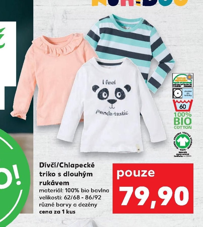 Dívčí/Chlapecké triko s dlouhým rukávem