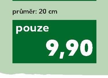 Podmiska plastová průměr 20 cm