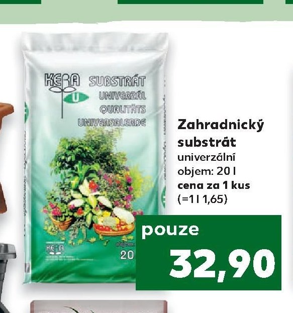 Zahradnický substrát univerzální 20 l