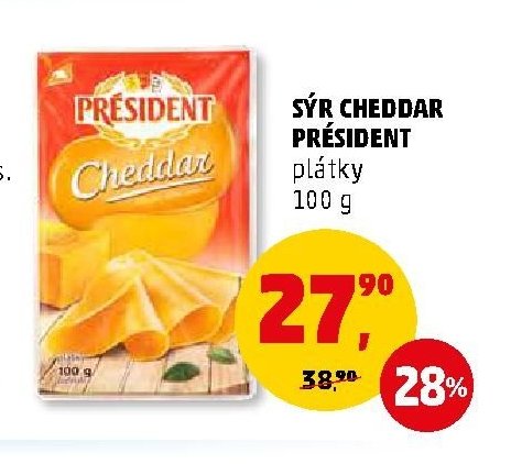 SÝR CHEDDAR PRÉSIDENT - Penny Market aktualniletaky.eu