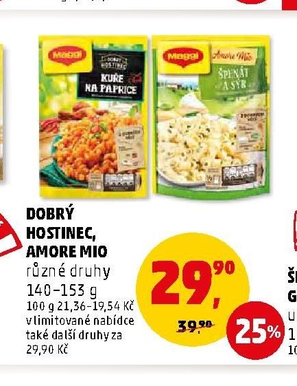 DOBRÝ HOSTINEC, AMORE MIO - Penny Market aktualniletaky.eu