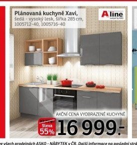 Plánovaná kuchyně Xavi