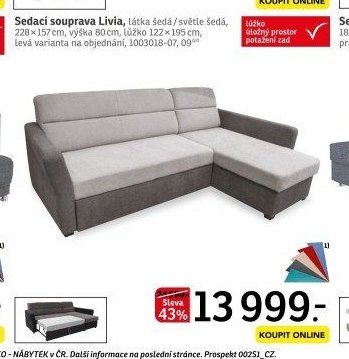Sedací souprava Livia