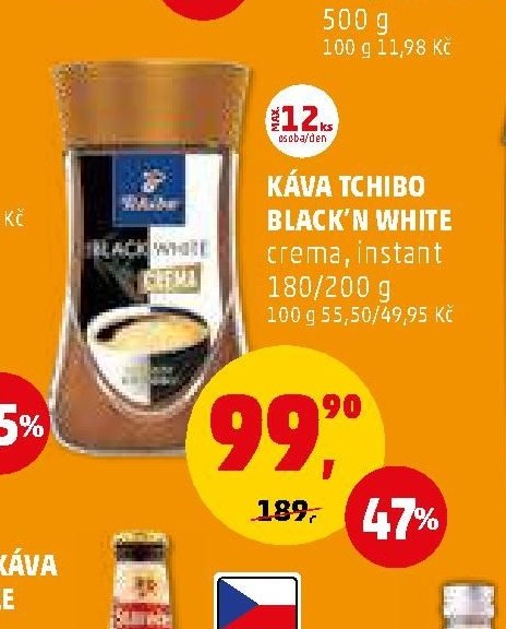Káva Tchibo Black'n White - Penny Market aktualniletaky.eu