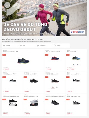 aktuální leták Intersport 26.2.2020-8.3.2020
