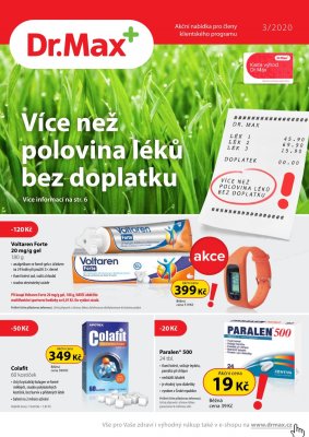 aktuální leták Dr. Max 1.3.2020-31.3.2020