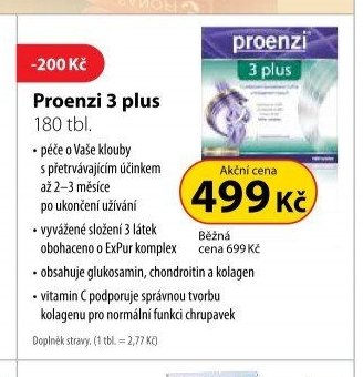 Proenzi 3 plus 180 tbl.
