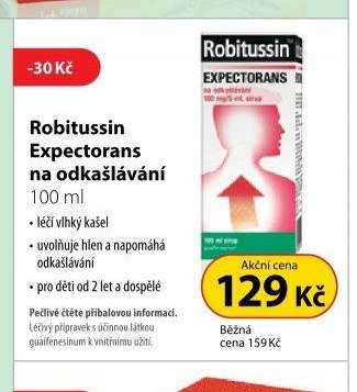 Robitussin Expectorans na odkašlávání 100 ml
