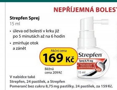 Strepfen Sprej