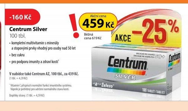 Centrum Silver 100 tbl.
