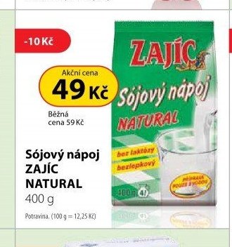 Sójový nápoj ZAJÍC NATURAL