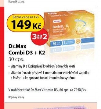 Dr.Max Combi D3 + K2