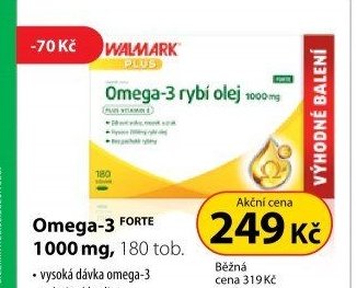Omega-3 FORTE 1000 mg, 180 tob.