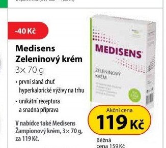 Medisens Zeleninový krém 3x 70 g