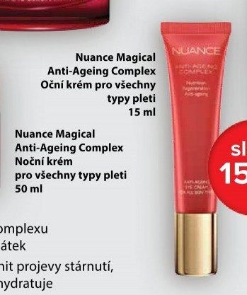 Nuance Magical Anti-Ageing Complex Oční krém pro všechny typy pleti 15 ml