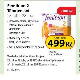 Femibion 2 Těhotenství