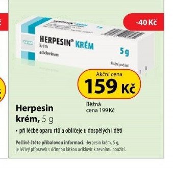 Herpesin krém