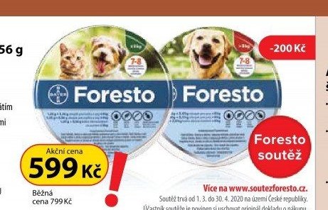 Foresto 1,25 g + 0,56 g obojek pro kočky a psy do 8 kg
