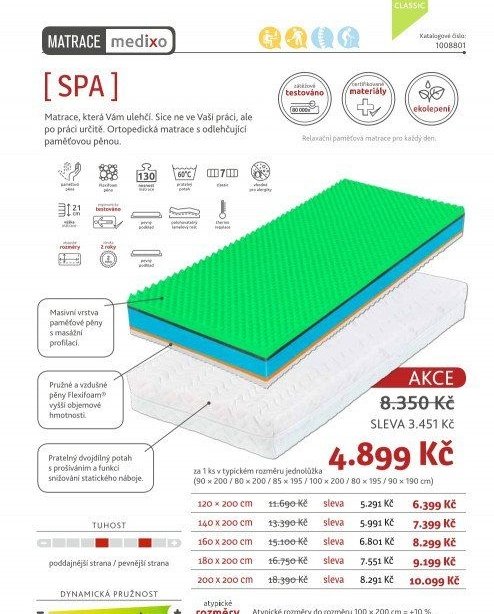 Matrace SPA