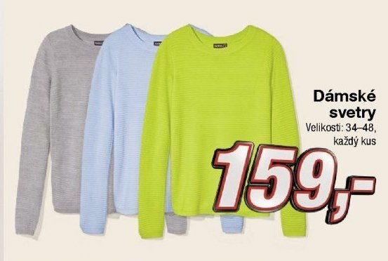 Dámské svetry - Kik textil aktualniletaky.eu