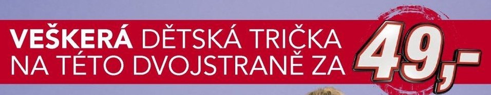 Dětská trička