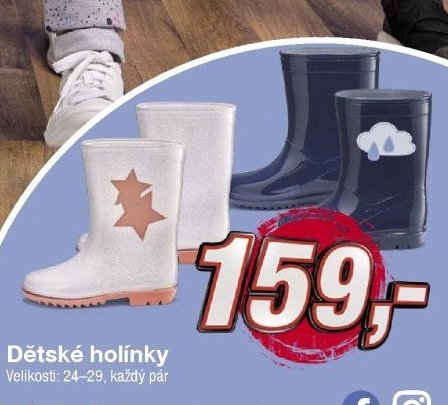 Dětské holínky