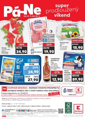 aktuální leták Kaufland 27.3.2020-29.3.2020