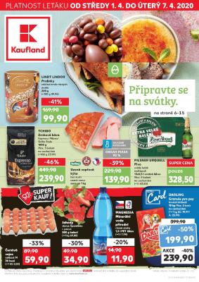 aktuální leták Kaufland 1.4.2020-7.4.2020