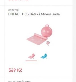 ENERGETICS Dětská fitness sada
