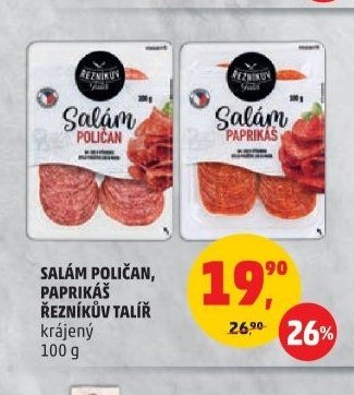 SALÁM POLIČAN, PAPRIKÁŠ ŘEZNÍKŮV TALÍŘ - Penny Market aktualniletaky.eu
