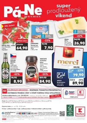aktuální leták Kaufland 10.4.2020-12.4.2020