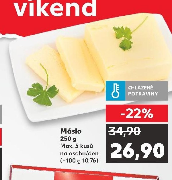 Máslo 250 g
