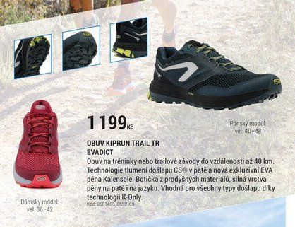 OBUV KIPRUN TRAIL TR EVADICT