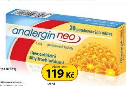 Analergin Neo 5 mg, 20 tbl.