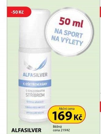 ALFASILVER sprej, 50 ml