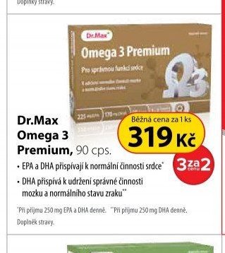 Dr.Max Omega 3 Premium, 90 cps.