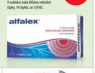 Alfalex rektální čípky - Dr. Max aktualniletaky.eu