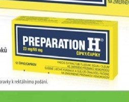 Preparation H čípky - Dr. Max aktualniletaky.eu