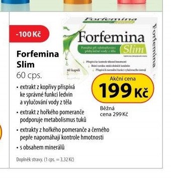 Forfemina Slim 60 cps. - Dr. Max aktualniletaky.eu