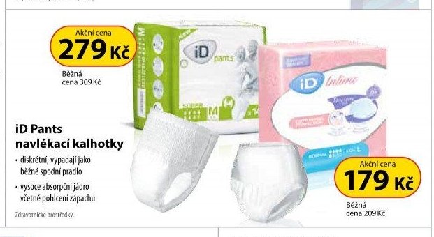 iD Pants navlékací kalhotky - Dr. Max aktualniletaky.eu