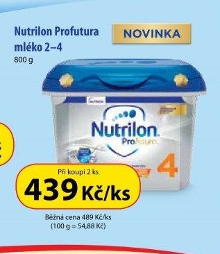 Nutrilon Profutura mléko 2–4 - Dr. Max aktualniletaky.eu