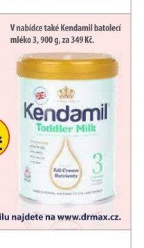 Kendamil Toddler Milk - Dr. Max aktualniletaky.eu