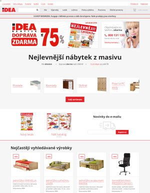 aktuální leták IDEA nábytek 1.5.2020-7.5.2020
