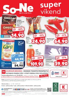 aktuální leták Kaufland 9.5.2020-10.5.2020