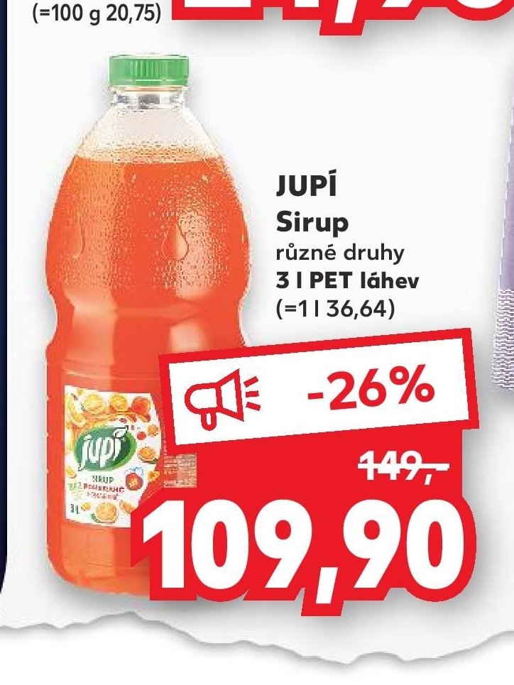 JUPÍ Sirup