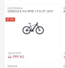 GENESIS E-Pro MTB 1.9 SI 29